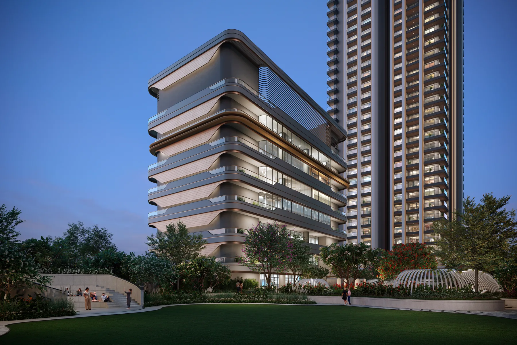 The clubhouse — artist's impression